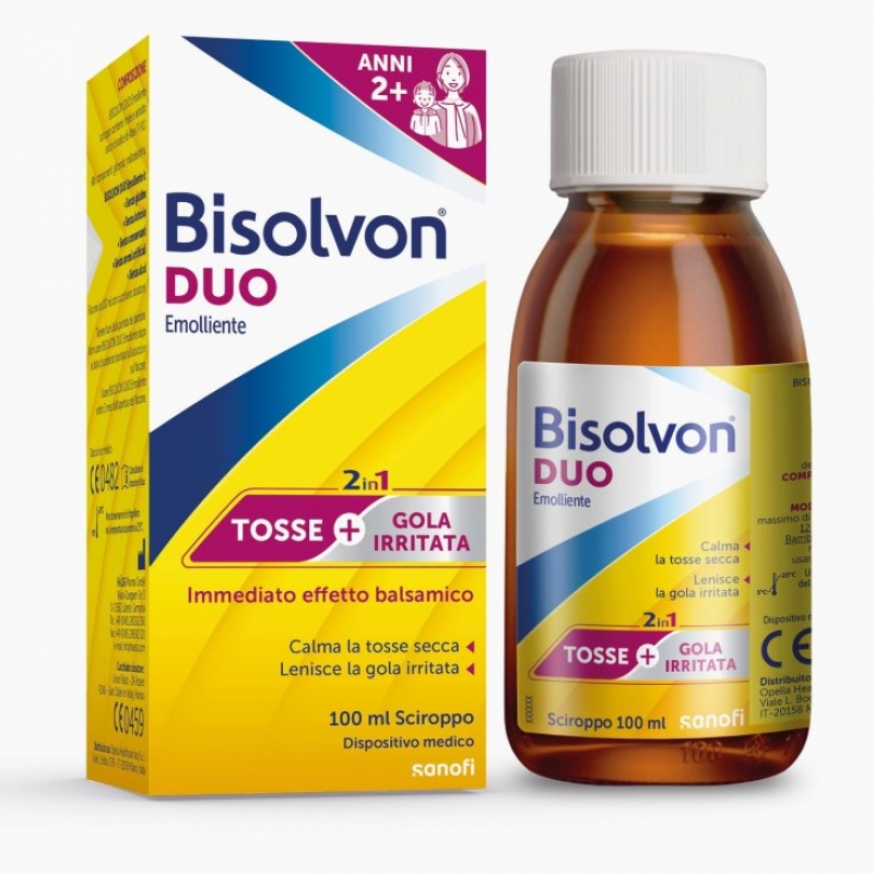 BISOLVON DUO SCIROPPO EMOLLIENTE 100 ML