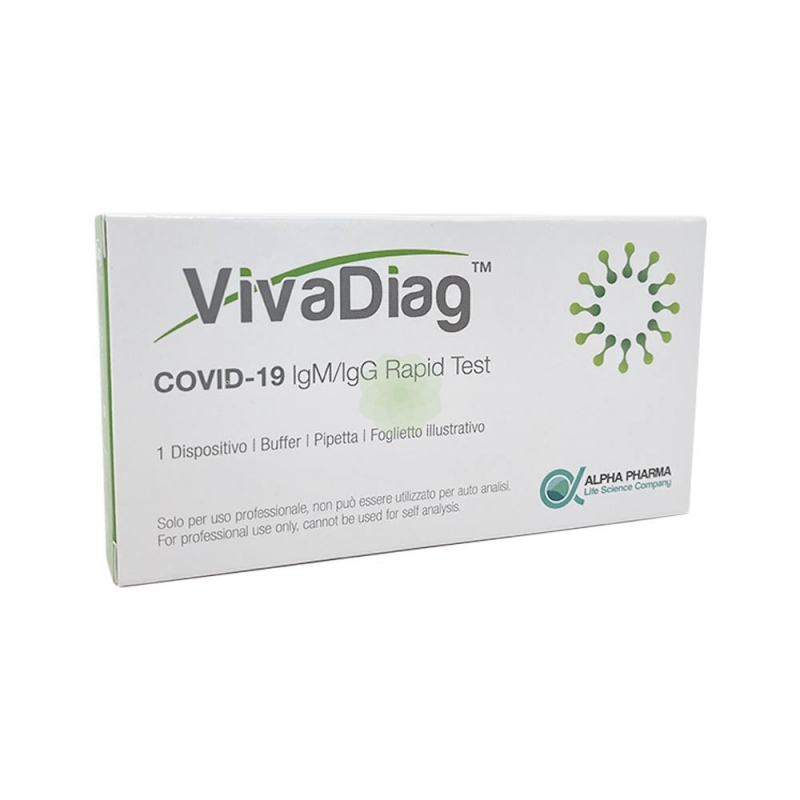 VIVADIAG COVID-19 IgM/IgG RAPID TEST SOLO PER USO PROFESSIONALE