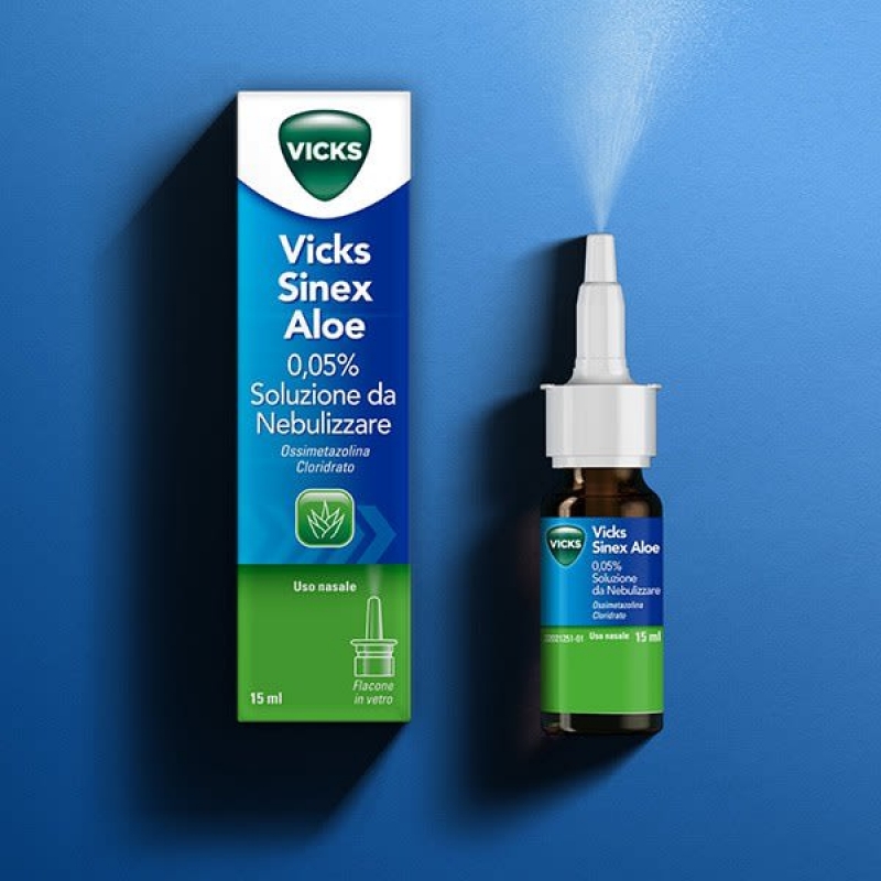 Vicks Sinex Aloe Spray Nasale 0.05% 15ml